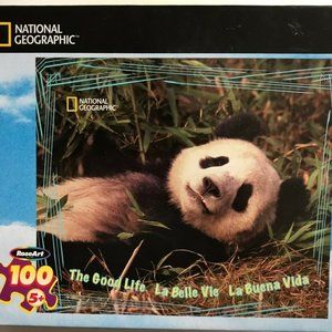 National Geographic Panda "The Good Life" 100 piece Puzzle